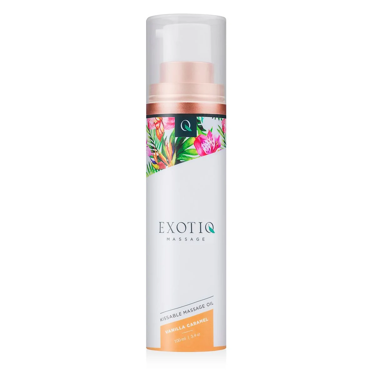 Exotiq massageolie Vanilla Caramel 100 ml met vanille- en karamelgeur