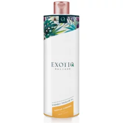Exotiq Massageolie Vanilla Caramel 500 ml met vanille- en karamelgeur