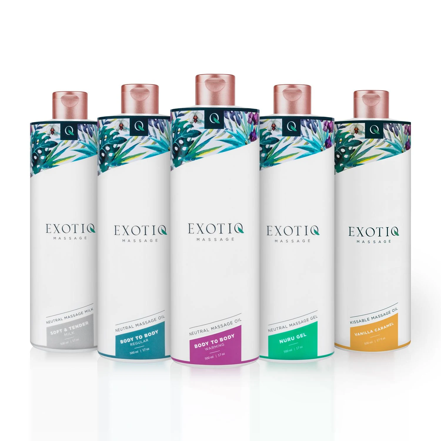 Exotiq Nuru Gel 500 ml massagegel die geen vlekken achterlaat