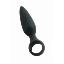 Fifty Shades buttplug Something Forbidden van zwart siliconen