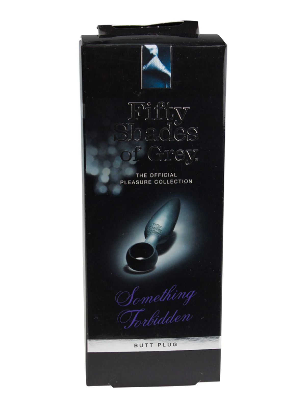 Something Forbidden buttplug met Fifty Shades toybag