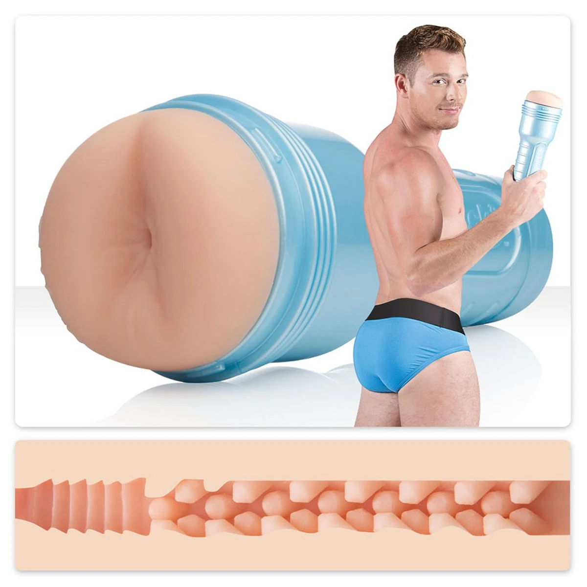 Fleshjack Boys Brent Corrigan Bliss masturbator met anusopening