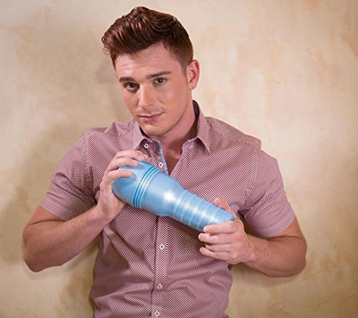 Beige Fleshjack Boys Brent Corrigan Bliss, flexibel en levensecht