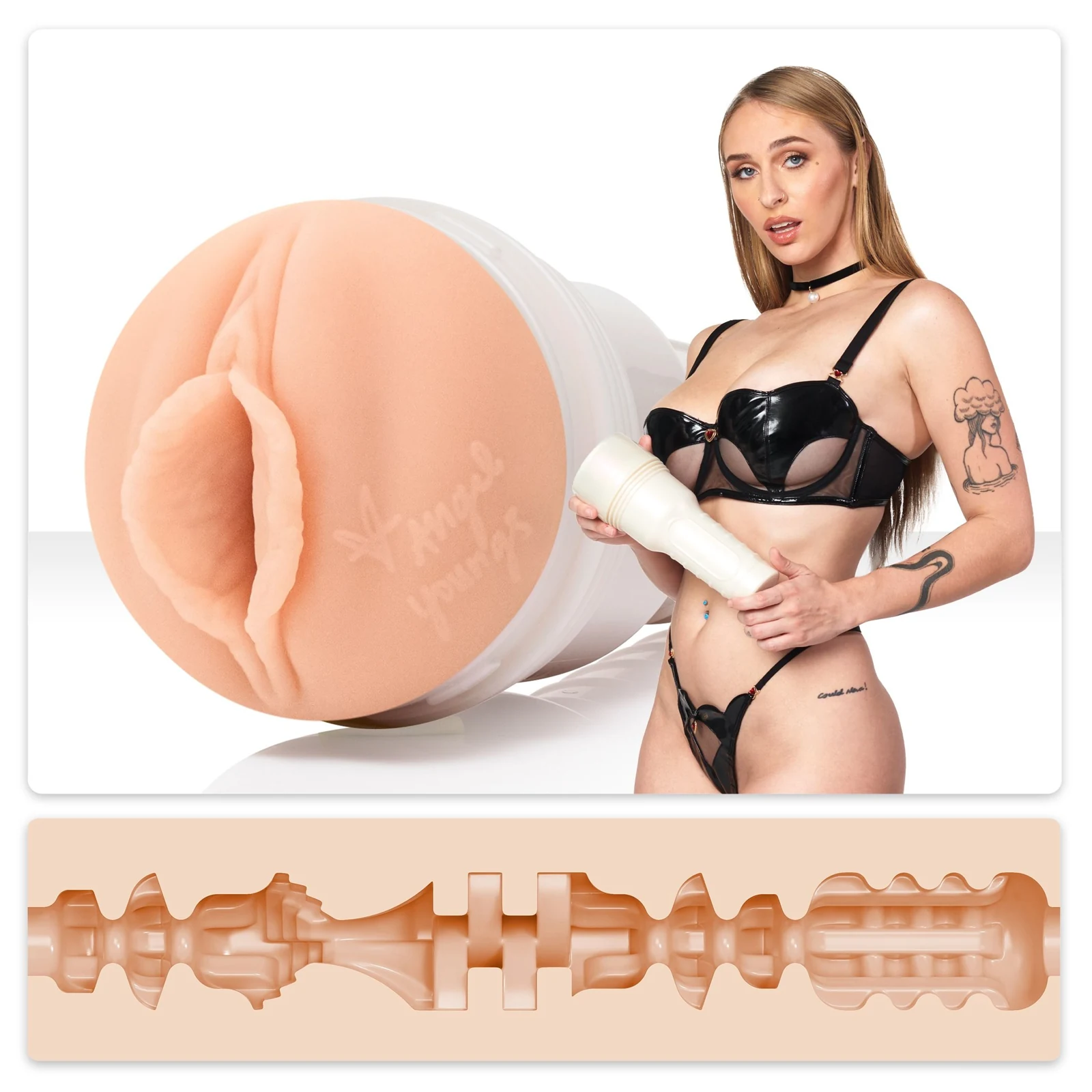 Fleshlight Girls Angel Youngs Sweetness met ergonomische behuizing
