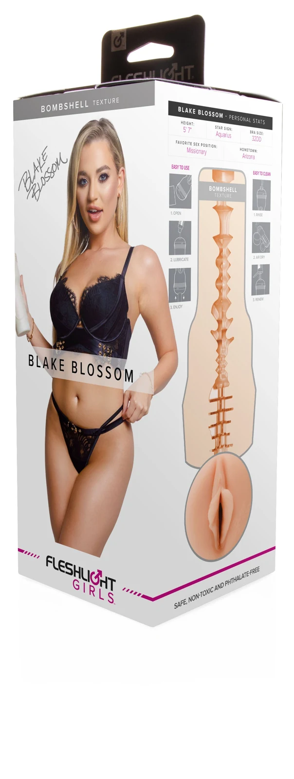 Fleshlight Blake Blossom Bombshell beige SKU 116690-Beige