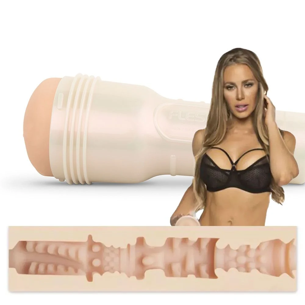 Fleshlight Nicole Aniston Fit masturbator met discrete look en uitneembare SuperSkin sleeve