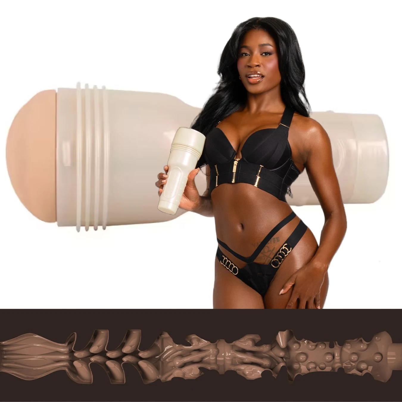 Fleshlight Girls Nicole Kitt Purrrrrfection masturbator van Fleshlight