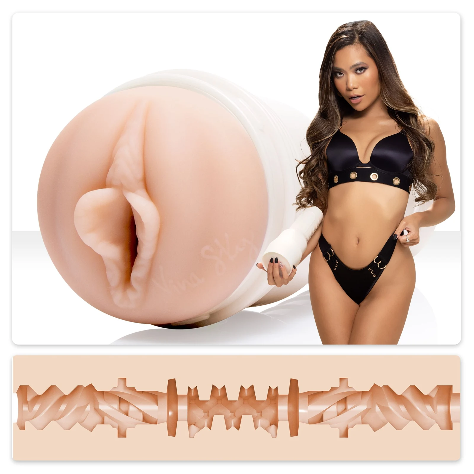 Fleshlight Girls Vina Sky Exótica 254 mm met 35 mm binnendiameter