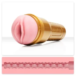 Fleshlight GO Pink Lady STU vagina masturbator met SuperSkin sleeve