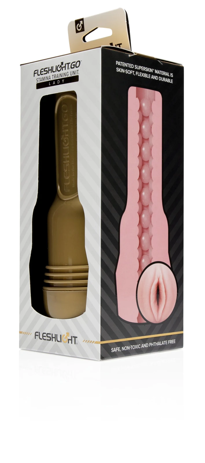 Fleshlight GO Pink Lady STU compact model met uitneembare sleeve