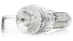 Fleshlight GO Torque transparante masturbator met anus opening