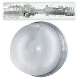 Fleshlight Ice Butt Crystal masturbator transparant met doorzichtige sleeve