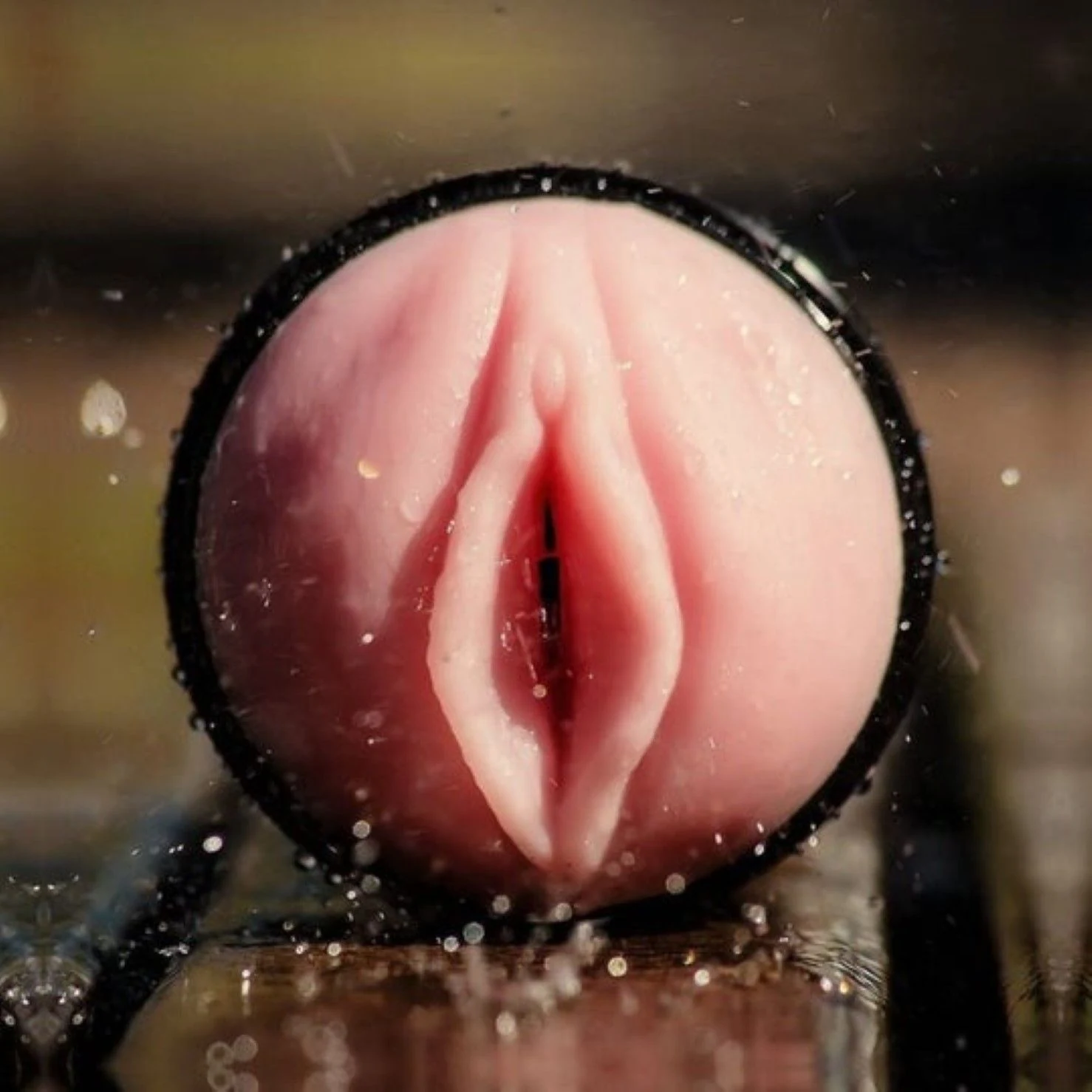 Fleshlight Pink Lady Destroya met ribbels en noppen interne structuur