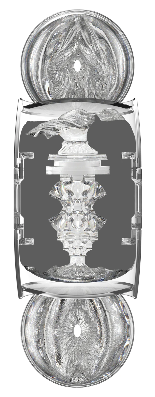 Fleshlight Quickshot Stoya 112 mm transparante masturbator