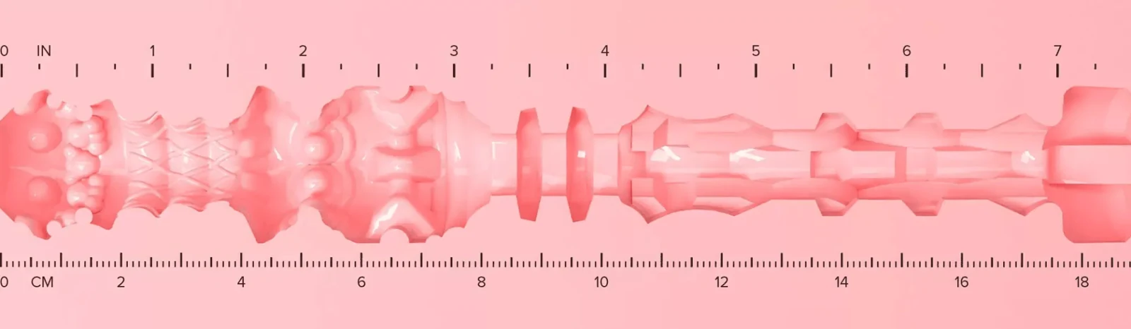 Roze Fleshlight Quiver stroker met variabele vibratiestanden
