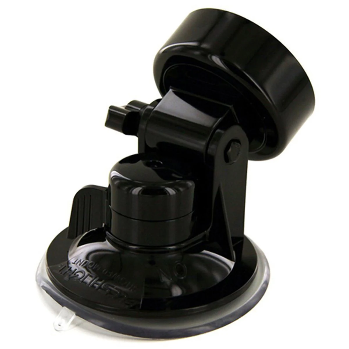 Zwarte Fleshlight Shower Mount wandsteun van ABS, waterproof