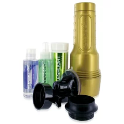 Fleshlight Stamina Training Unit Value Pack met STU, poeder, FleshWash, Fleshlube en showermount
