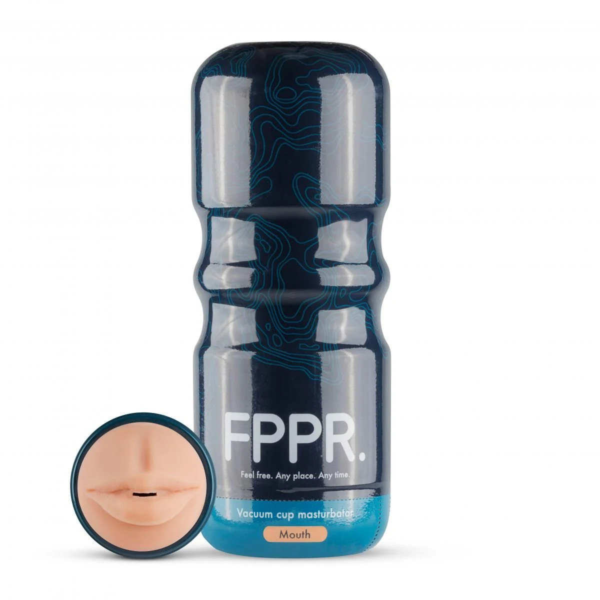FPPR008 mond masturbator van FPPR. in bruine kleur