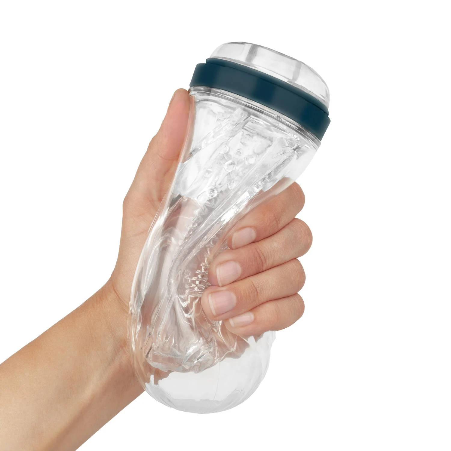 FPPR. transparante masturbator voor hem met flexibele sleeve