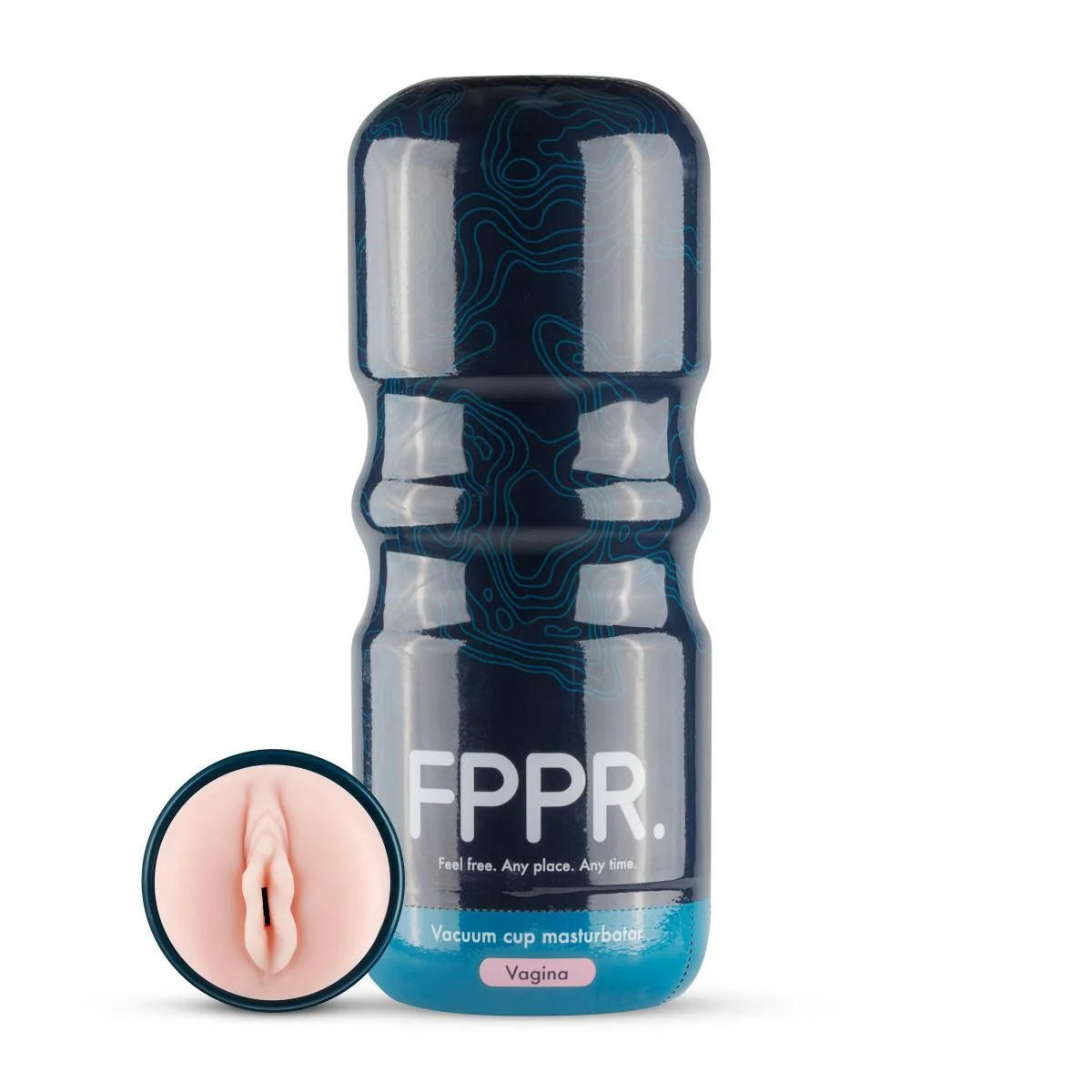 FPPR vagina masturbator met uitneembare sleeve voor eenvoudige reiniging