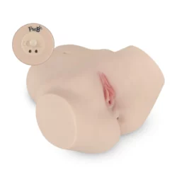 Friend with Benefits Evelyn Harris vibrerende masturbator in beige met realistisch design