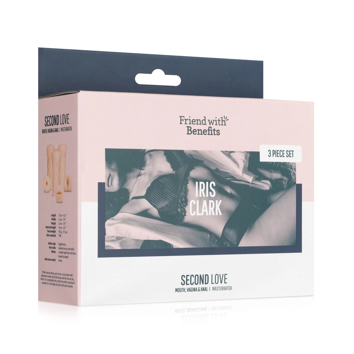 FWB030 set van 3 masturbators in beige