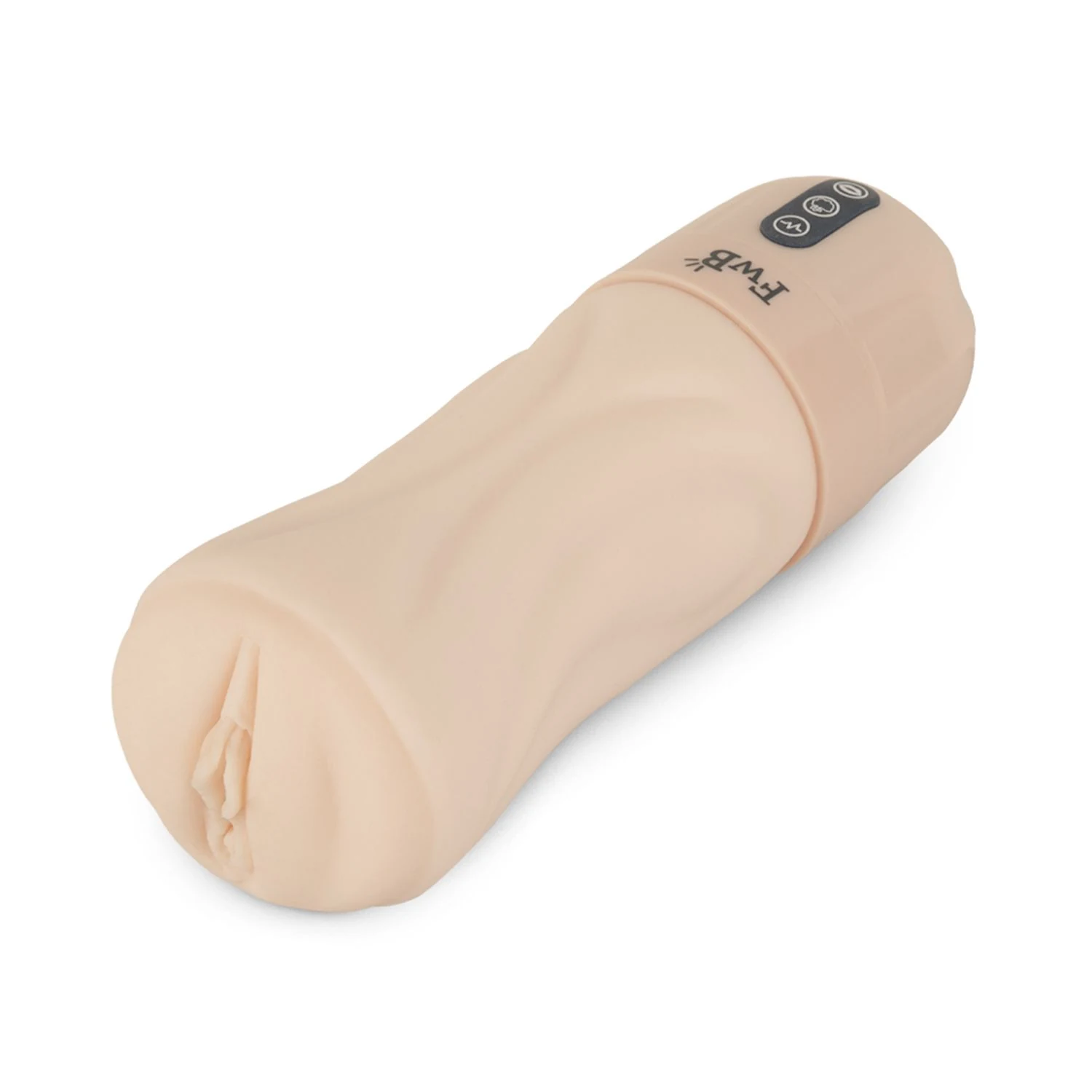 Friend with Benefits vibrerende en zuigende masturbator in beige