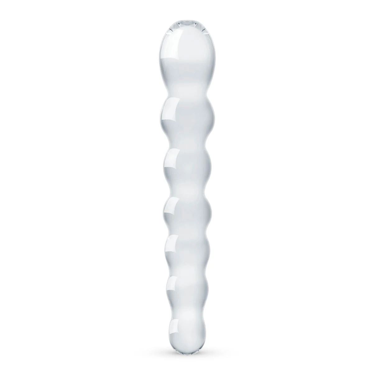 Gildo glazen dildo No. 19 van 20 cm met bolvormige schacht