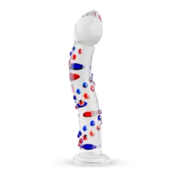 Gildo glazen prostaatdildo No. 3 van 18,5 cm in transparant glas