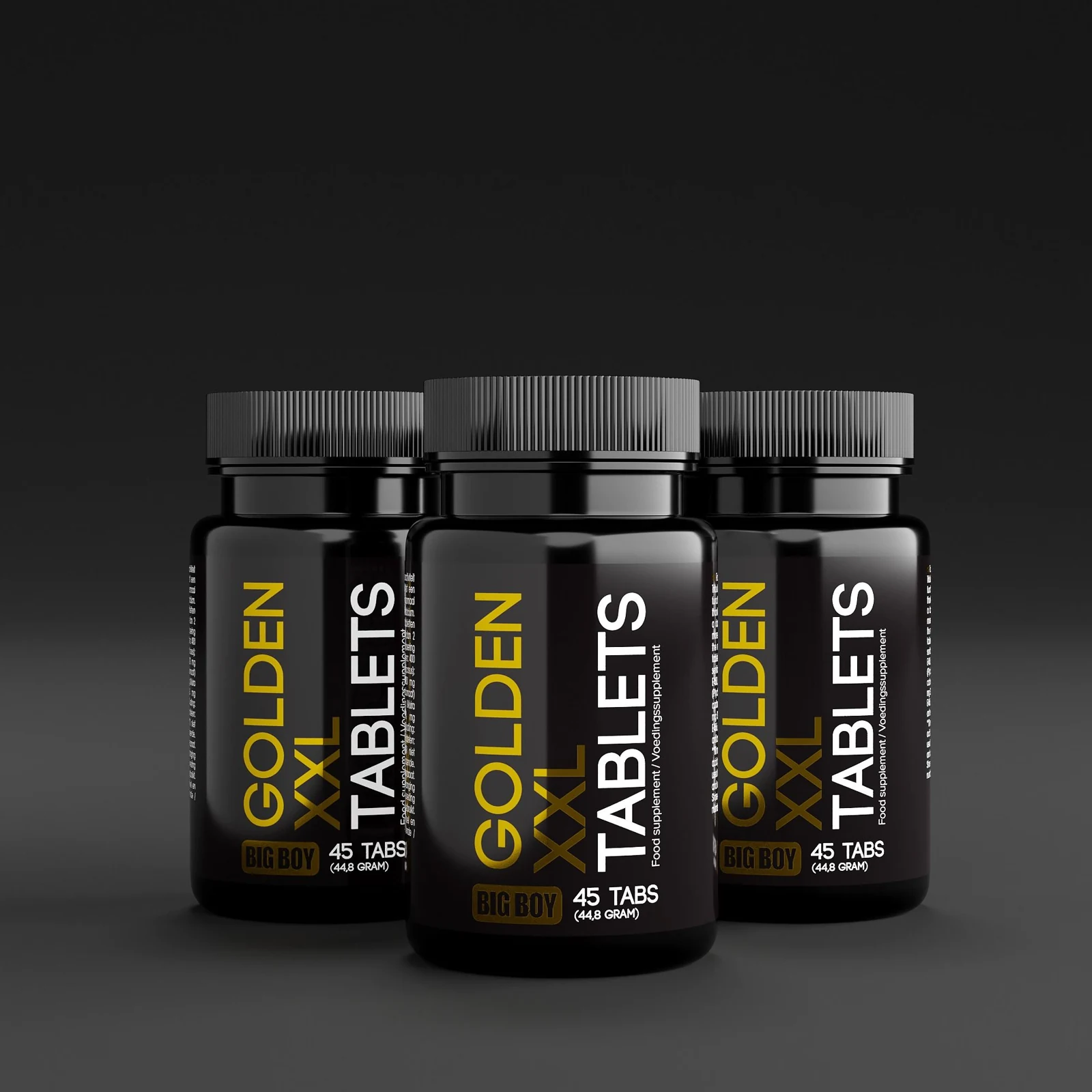 Golden XXL erectiepillen, 45 stuks, barcode 8718546543500