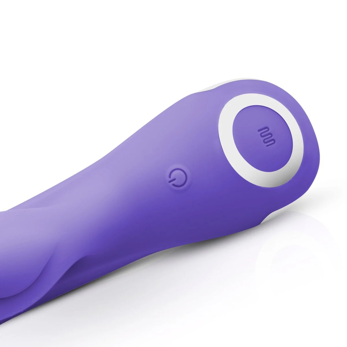 Paarse Fane Rabbit Vibrator met maximale diameter van 37 mm