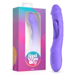 Good Vibes Only Flax vibrerende dildo met G-spot stimulator