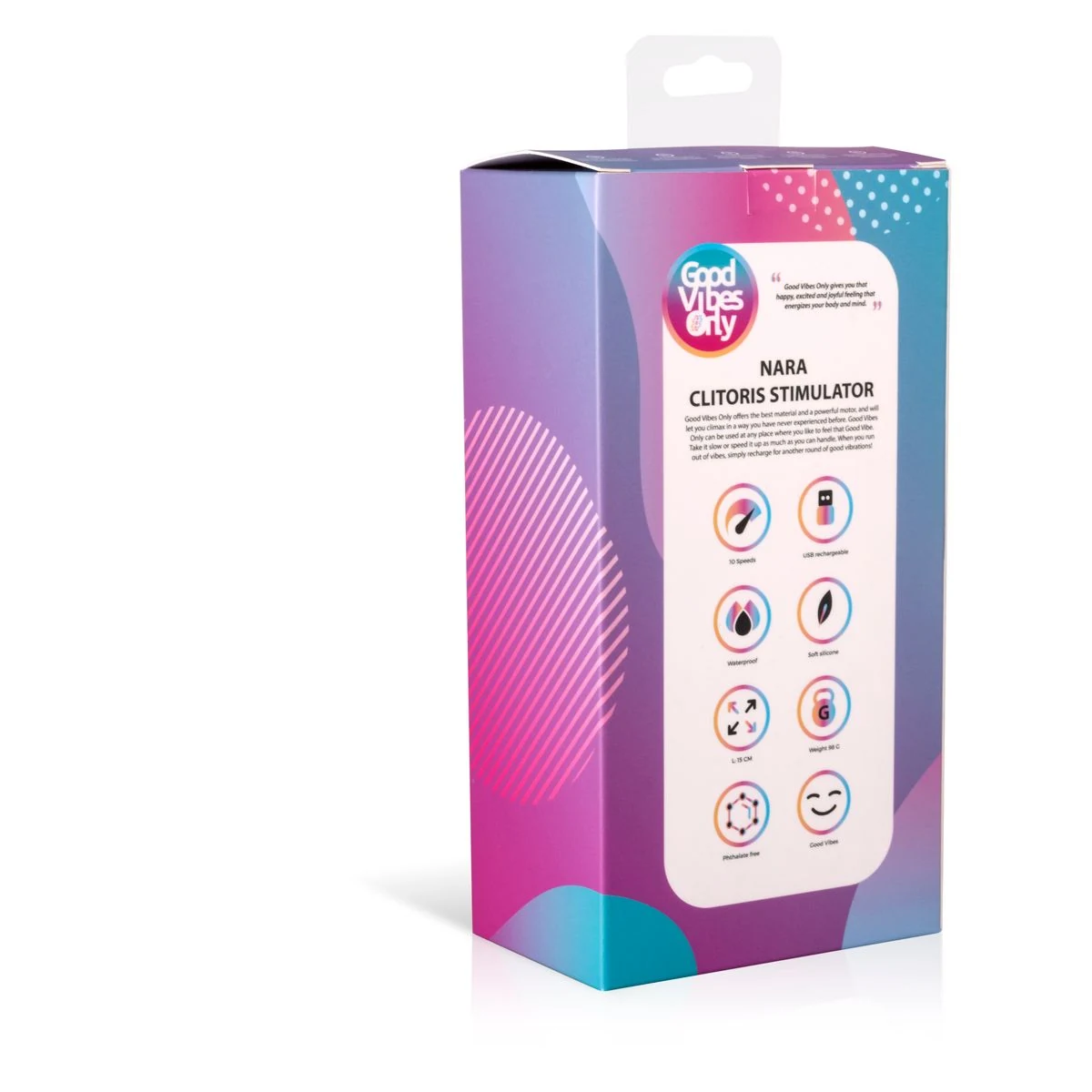 Paarse Good Vibes Only Nara clitoris stimulator SKU GVO008