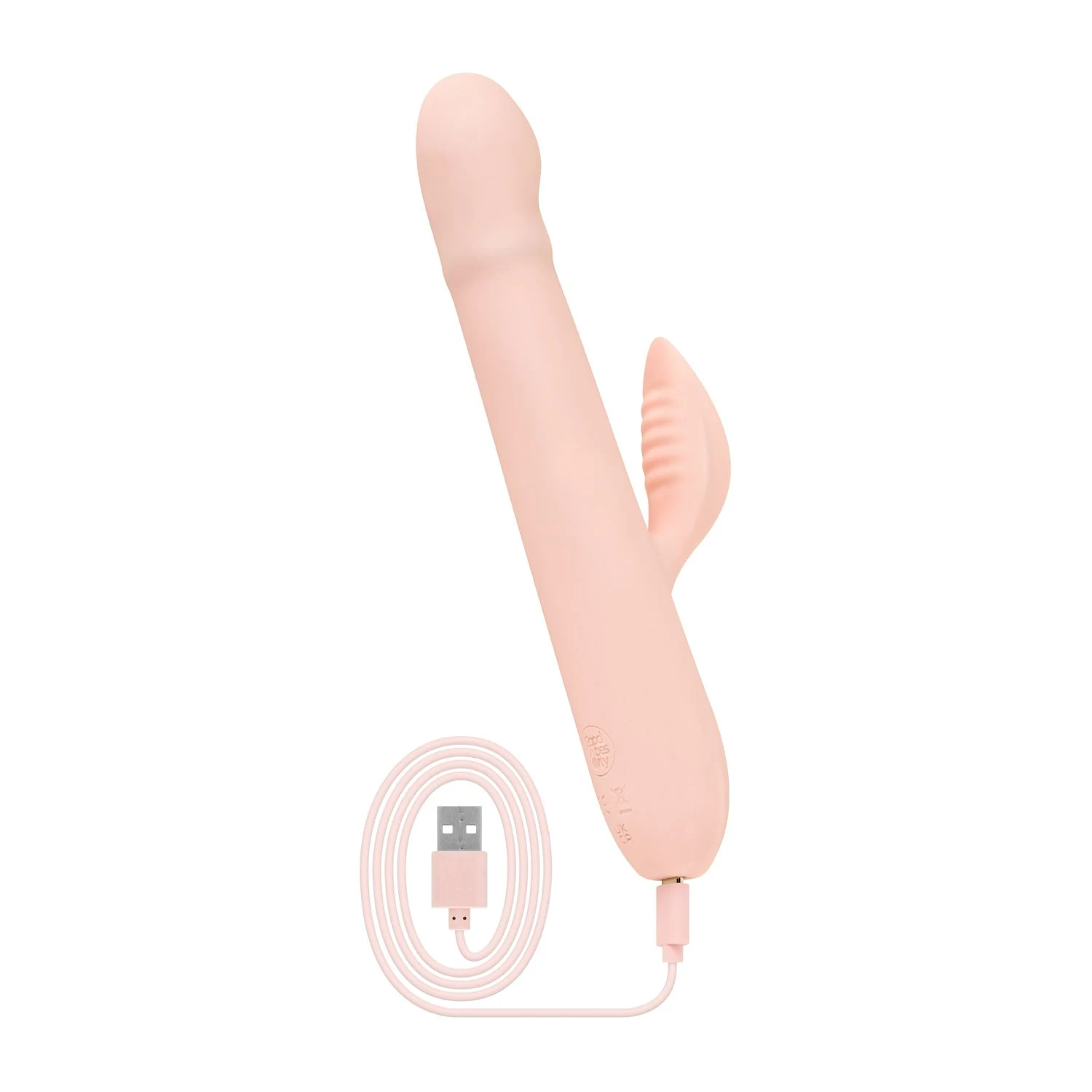 Shai vibrator met gebogen schacht en buitenarm
