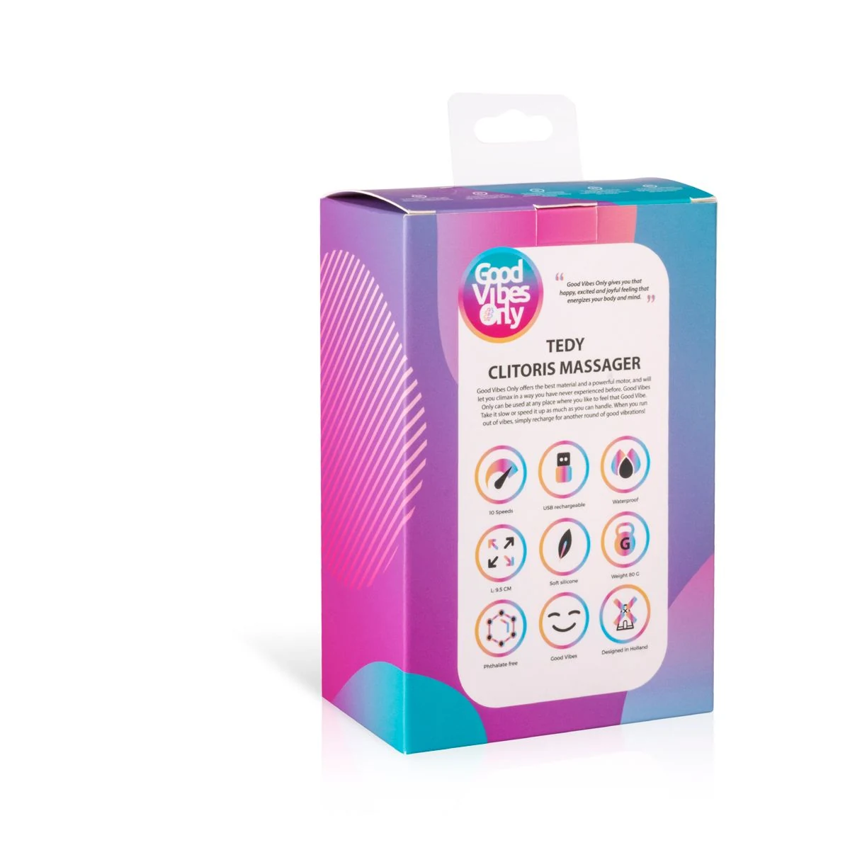 Tedy Clitoris Stimulator voor haar met variërende trillingen
