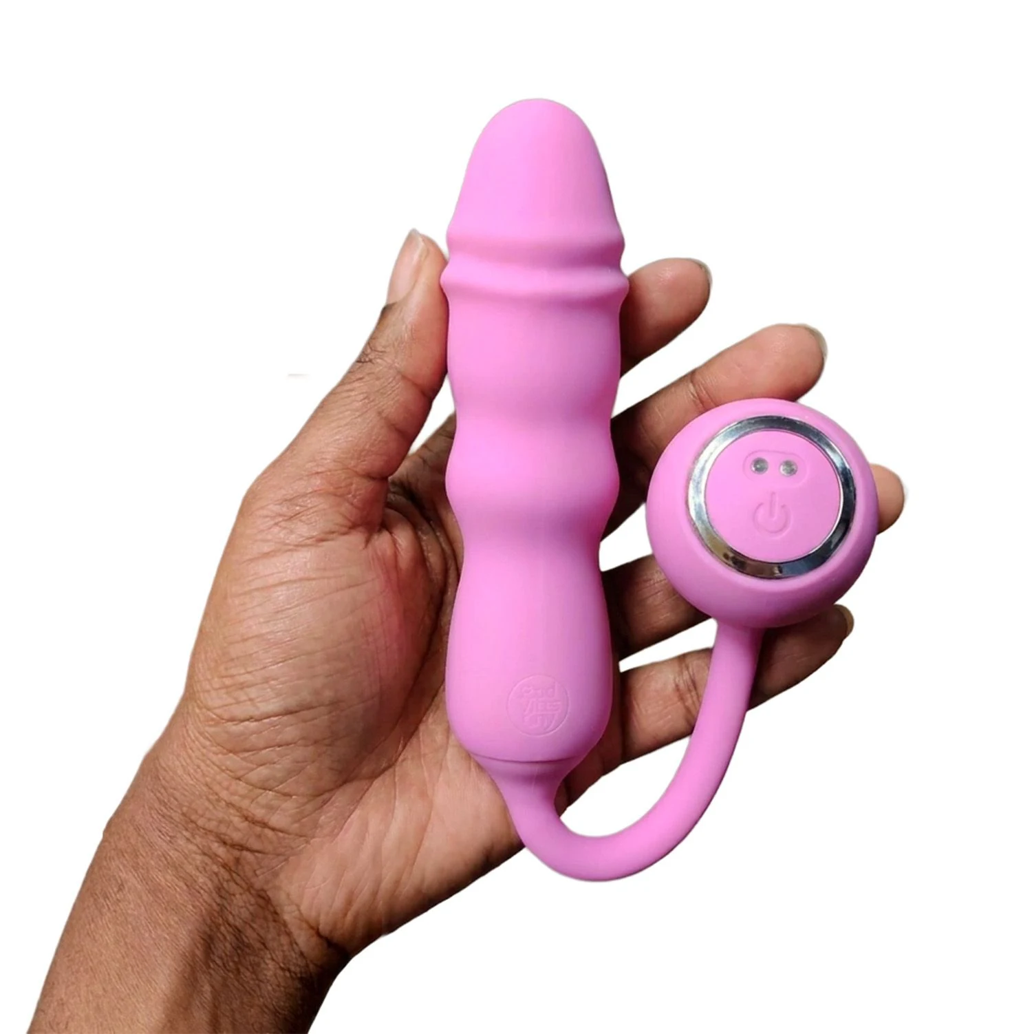 Thrusting bullet remote roze met 10 vibratiestanden en 9 telescopische standen