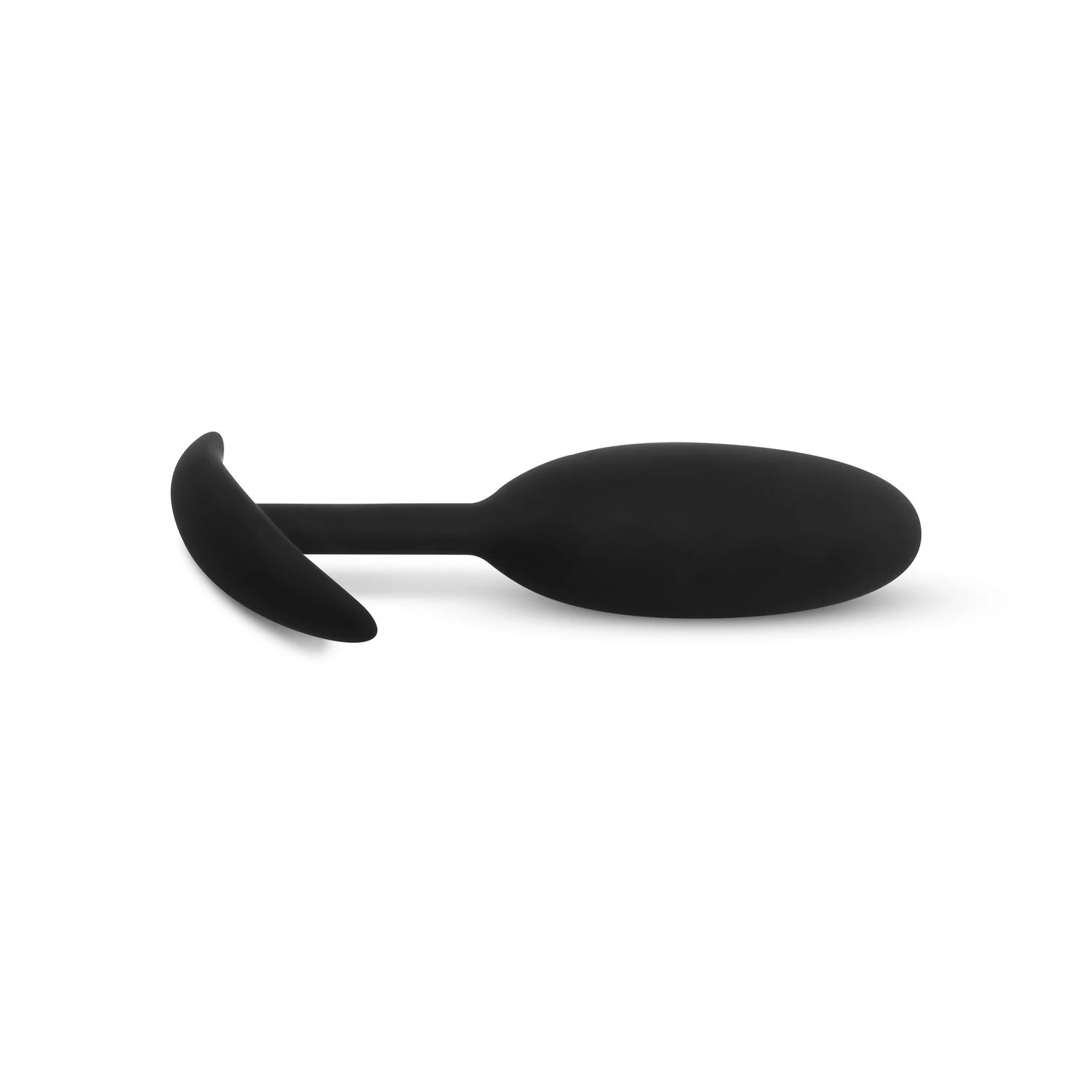 Butt Plug Met Gewicht Small van siliconen en metaal, waterproof en geschikt met glijmiddel op waterbasis