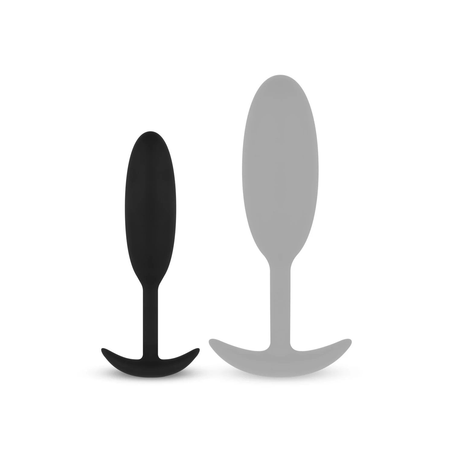 Heavy Fulfiller Small zwarte buttplug met gewicht, beginnerniveau en makkelijk in gebruik