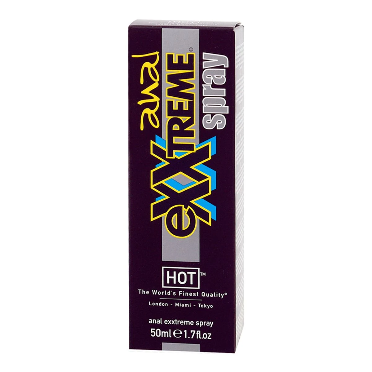 HOT EXXtreme anaal spray op waterbasis, unisex, 50 ml
