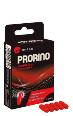 HOT Prorino Libido capsules voor vrouwen, verpakking met 5 stuks