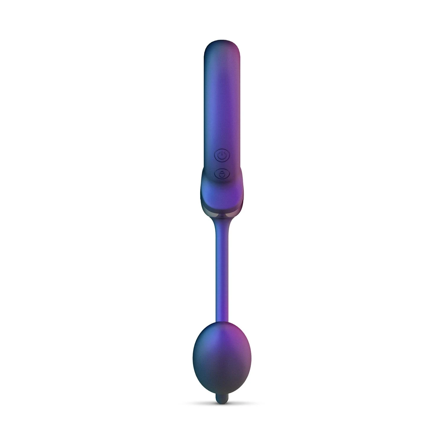 Hueman cockring met anaal bal met maximale diameter 38 mm