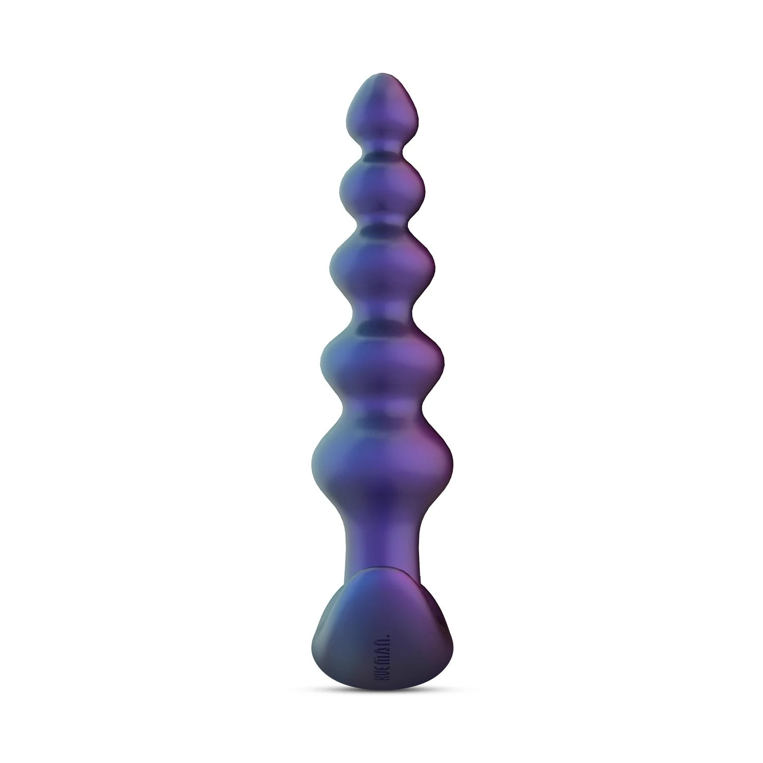 Hueman Galaxy Force buttplug met kralen en variërende trillingen