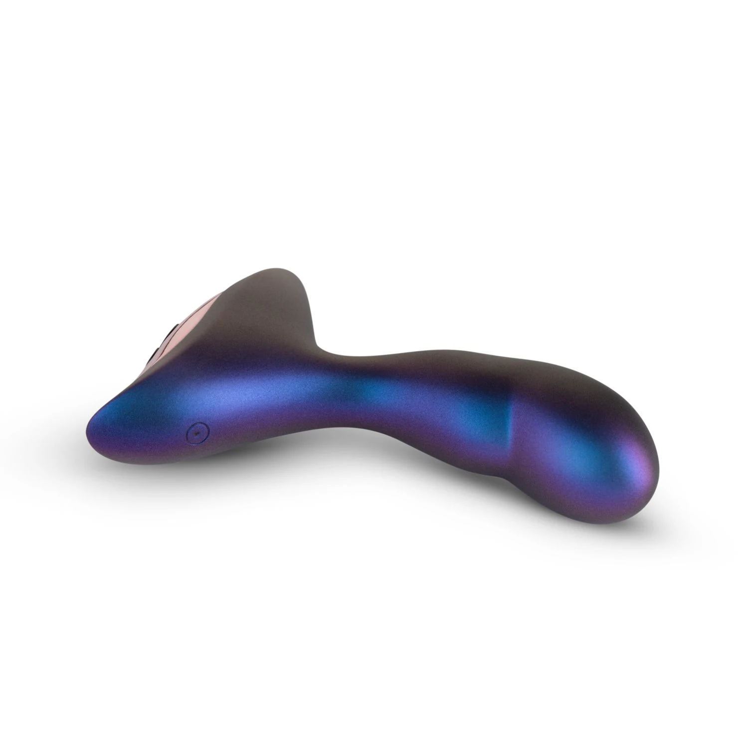 Hueman Intergalactic anaal vibrator met pushbutton bediening en afstandsbediening