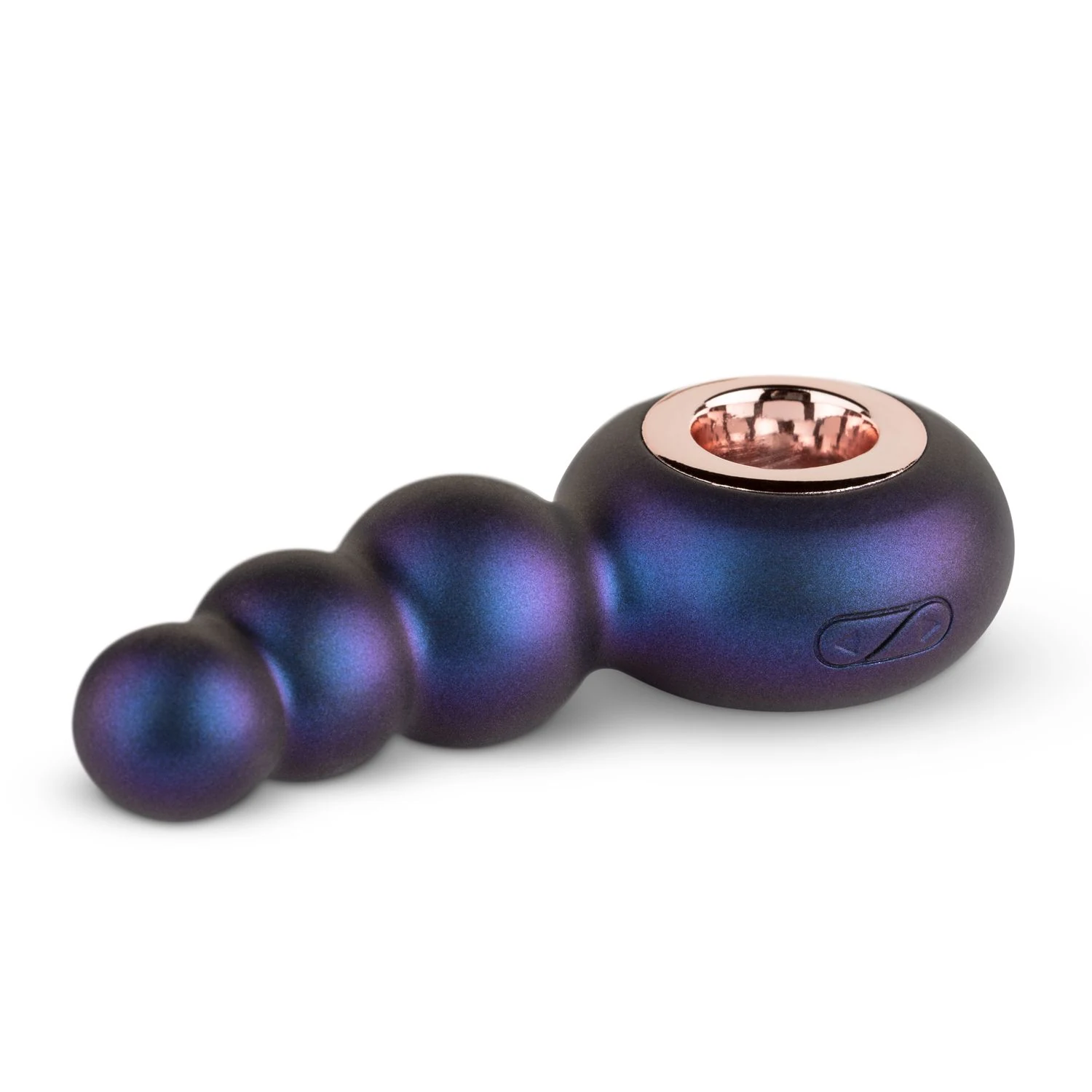Hueman buttplug met lengte 132 mm en invoerdiepte 72 mm