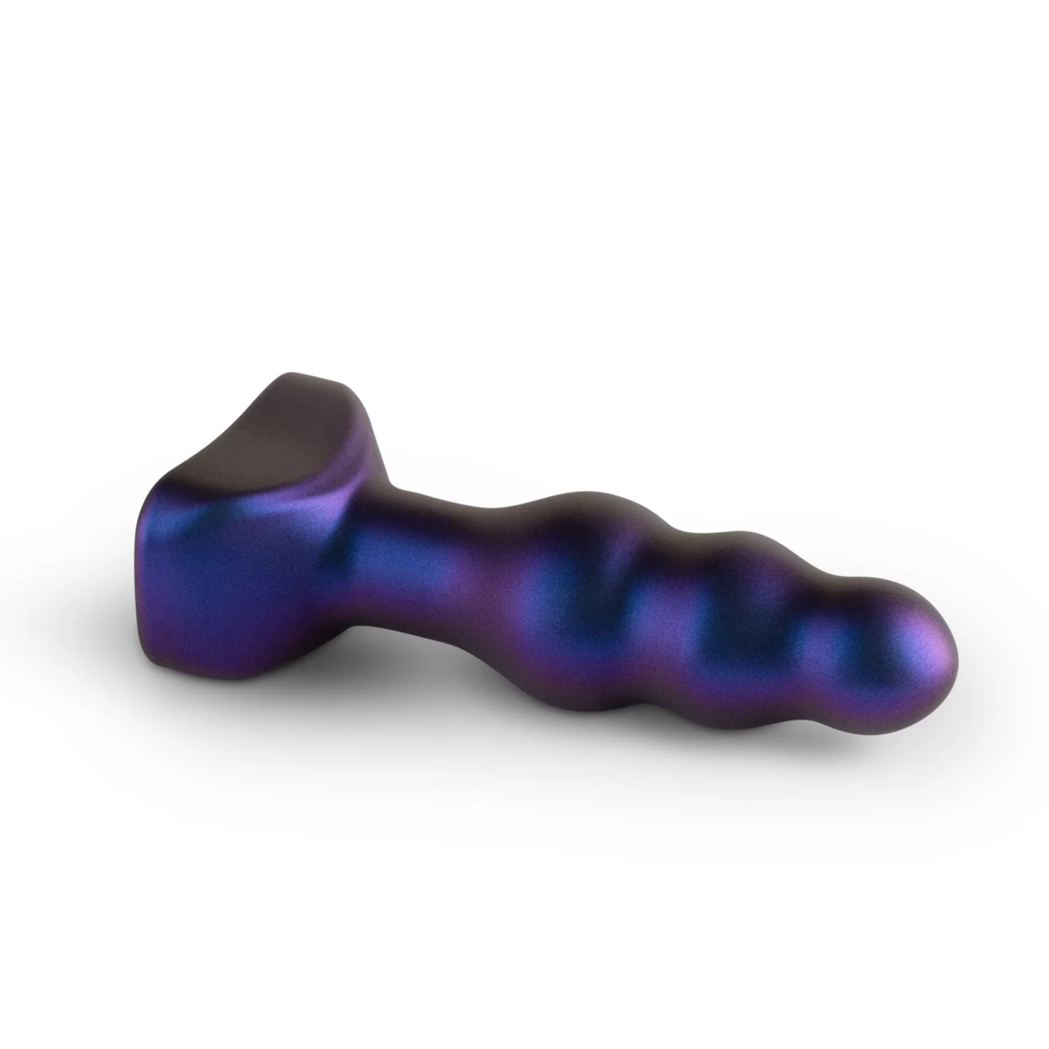 Hueman buttplug met stoten, pulseren en vibratie in 4 standen