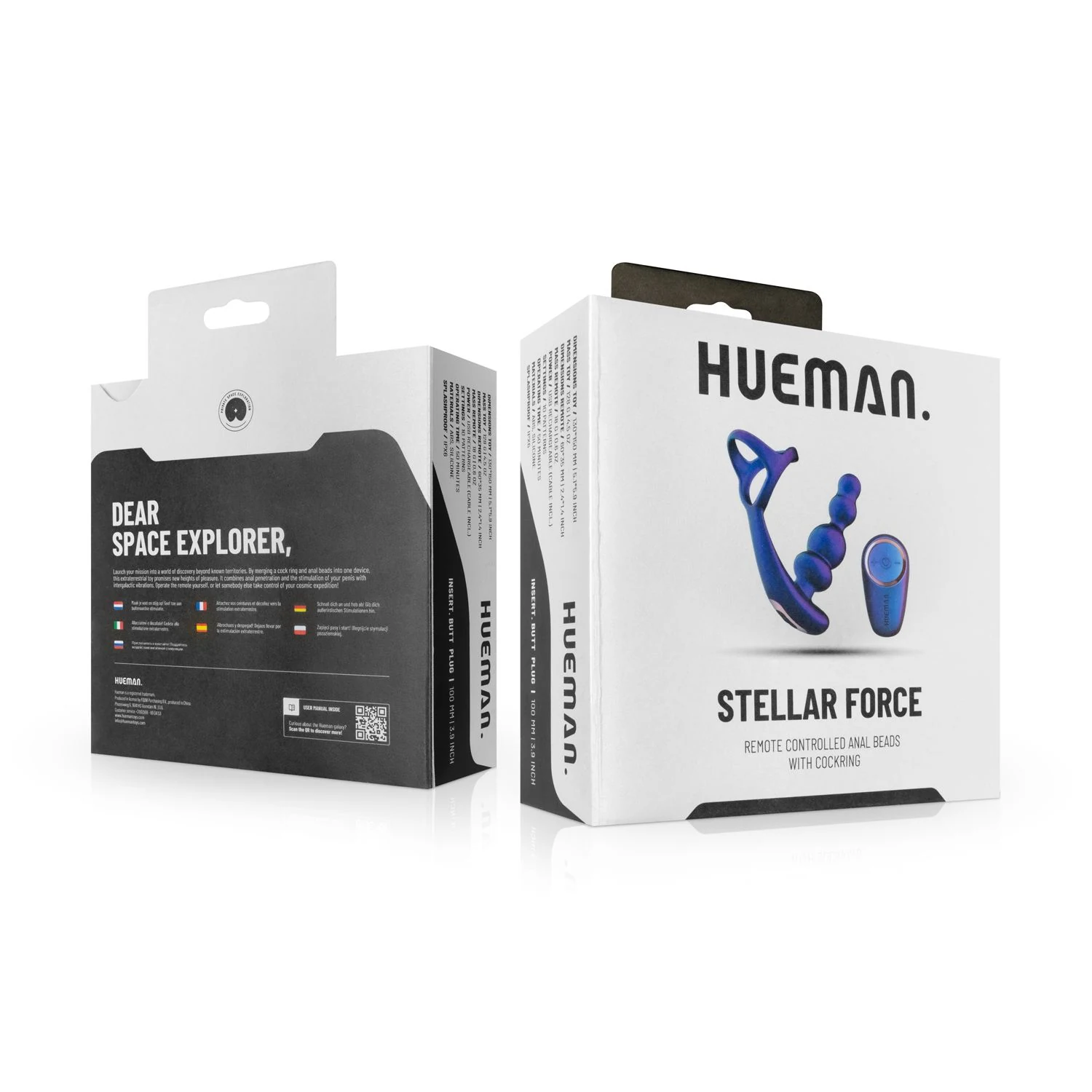 Hueman Stellar Force met wireless afstandsbediening en 10 standen