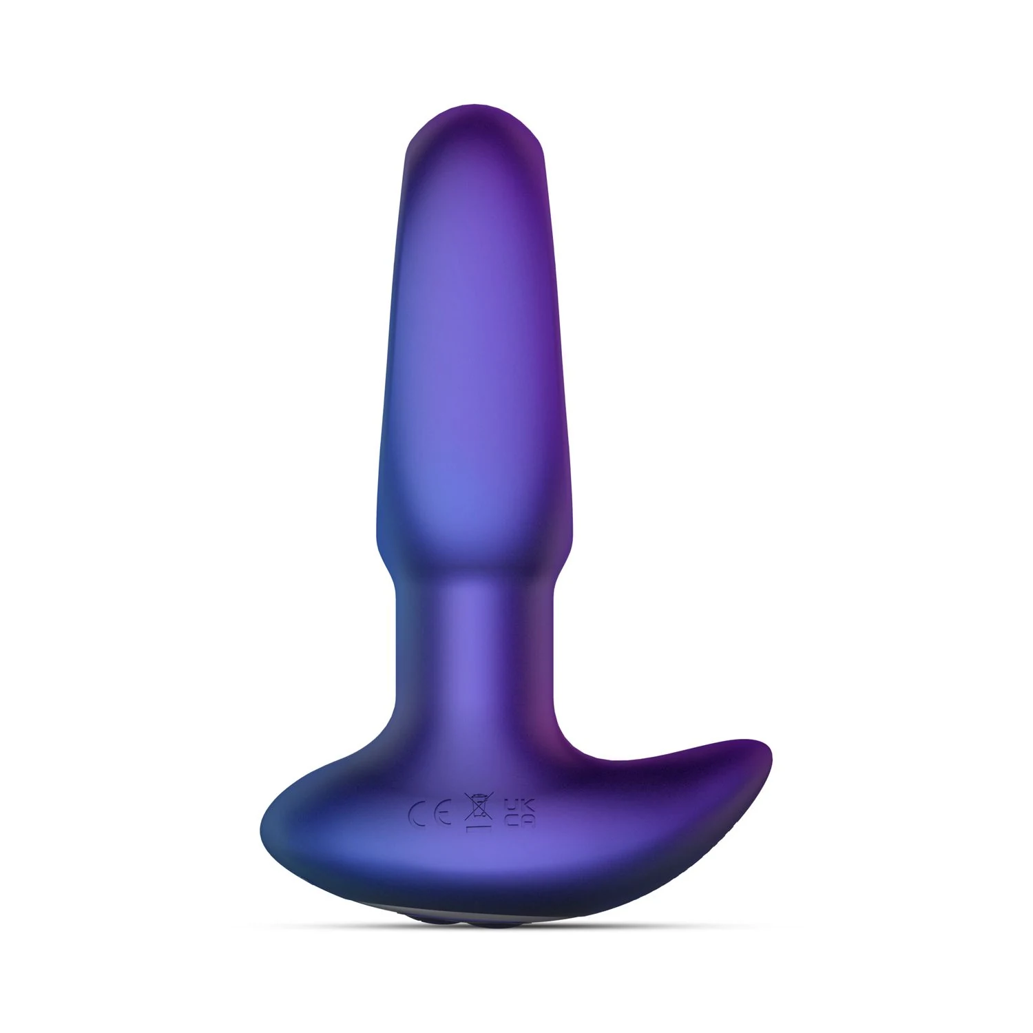 Hueman Voyager vibrerende butt plug met 4 flapperstanden