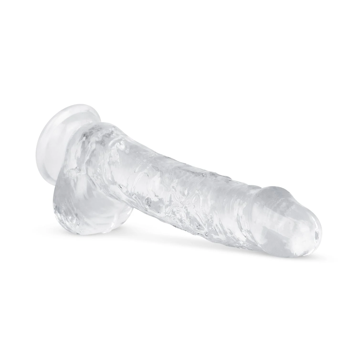 Jelly dildo met zachte feel en flexibele uitvoering