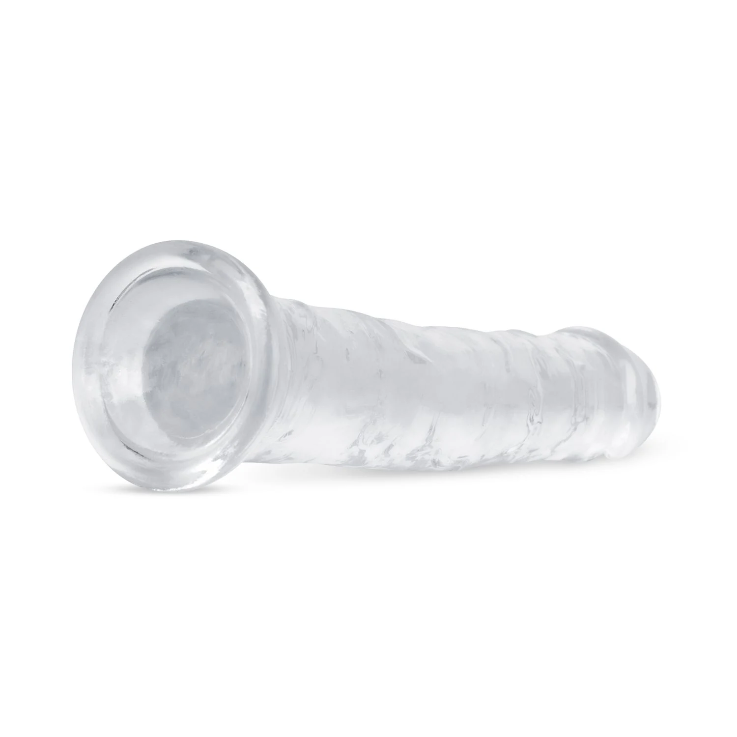 Beginner geschikte jelly dildo 16 cm voor vagina en anus