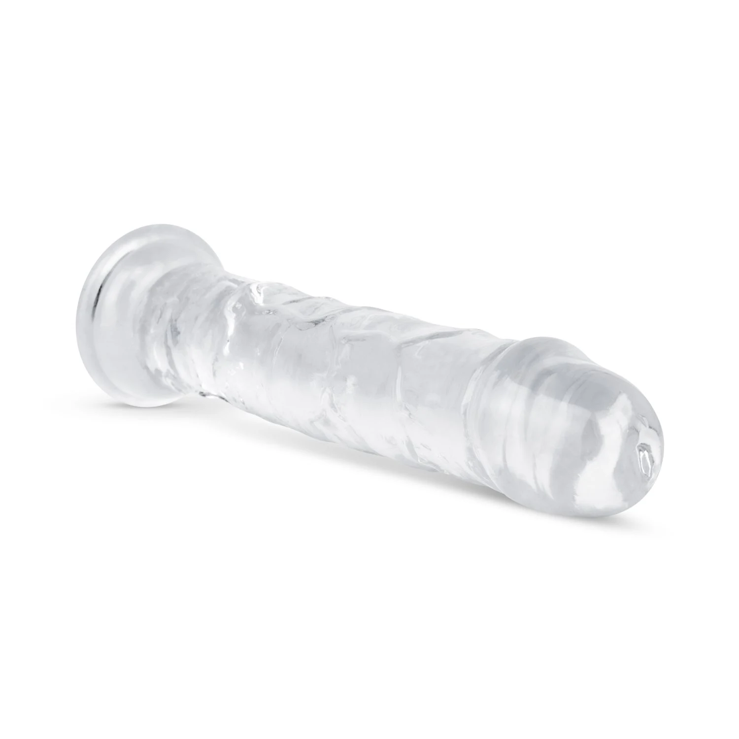 Jelly dildo zonder ballen met zuignap, geschikt voor strap-on